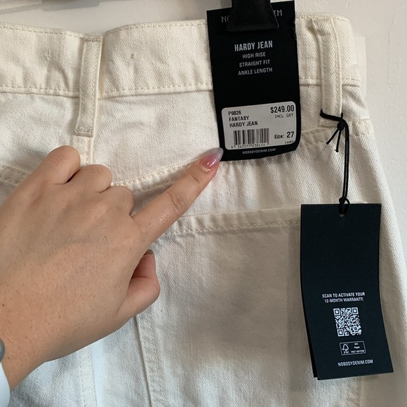 BNWT Nobody Denim HARDY JEAN (FANTASY) size 27 - Picture 4 of 4
